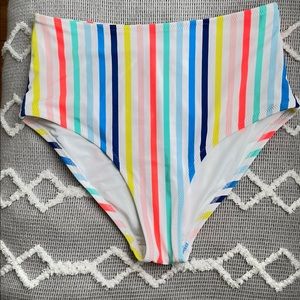 OLD NAVY High Waisted Bikini Bottom Small